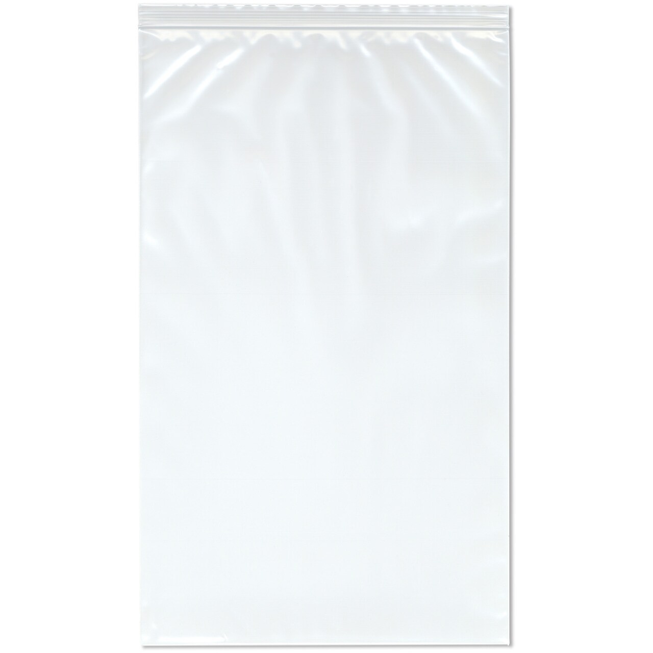 Plymor 12" x 20" (Pack of 100), 4 Mil Heavy Duty Zipper Reclosable Plastic Bags